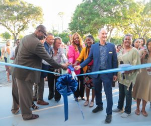 Mosaic Ribbon Cutting Mosaic Ribbon Cutting